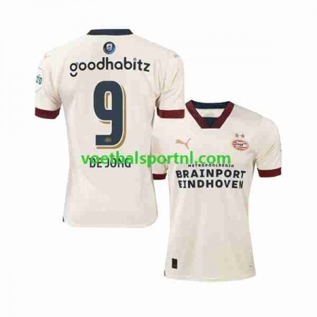 PSV Eindhoven Luuk de Jong 9 Uit Shirt 2023-24